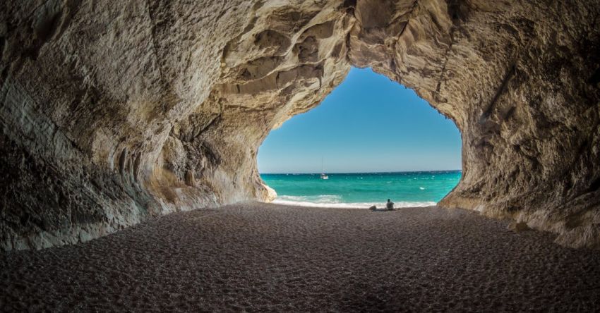 Beaches - Brown Tunnel Near Body of Water